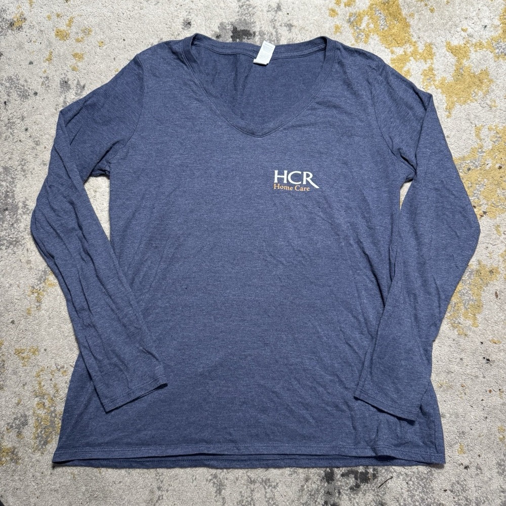 Very Important Tee District HCR Her Vibe 2024 Blue T-Shirt Women Size Large